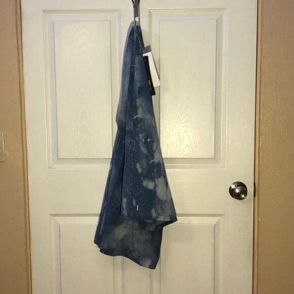 Lucy Indigo Culottes Wide Leg Capri Size M - Picture 8 of 13